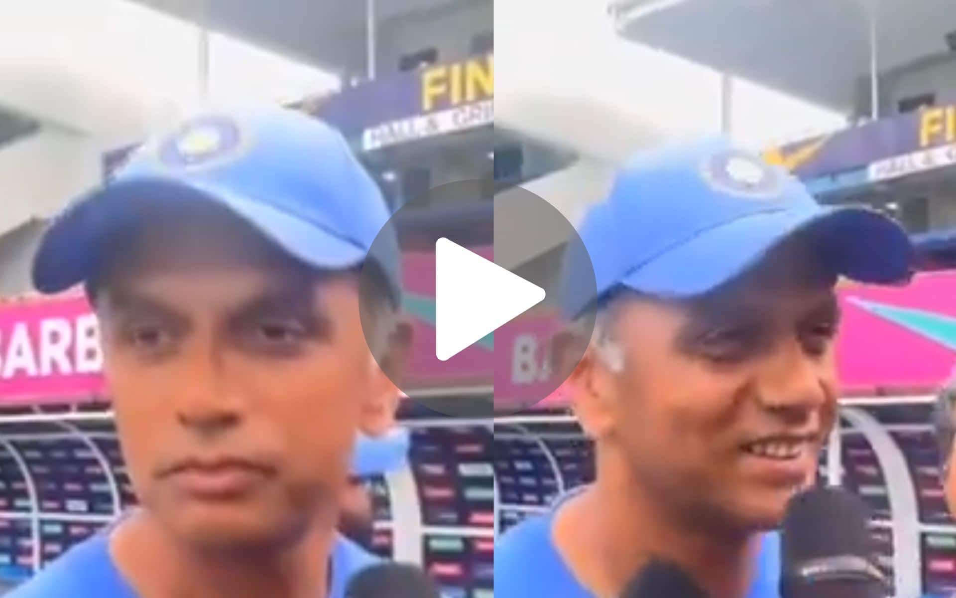 [Watch] 'Next Week I Will Be Unemployed' Rahul Dravid's Humorous Take After T20 World Cup Win